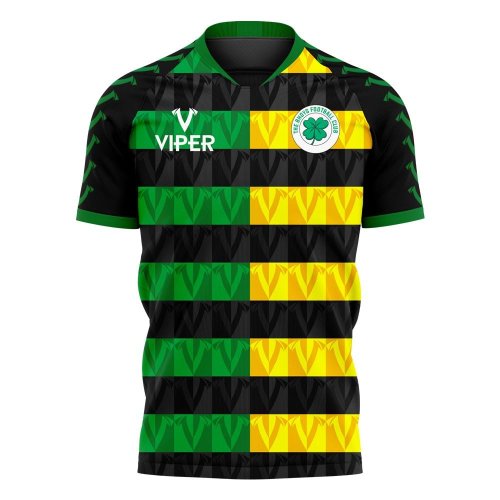 Glasgow Greens 2024-2025 Away Concept Shirt (Viper)