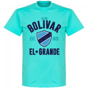 Club Bolivar Established T-Shirt - Atoll Blue