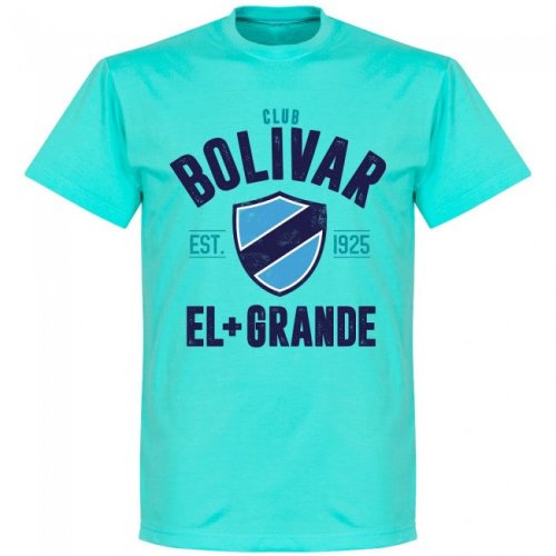 Club Bolivar Established T-Shirt - Atoll Blue