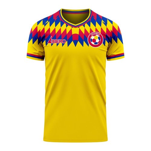 Colombia 2024-2025 Home Concept Football Kit (Libero)