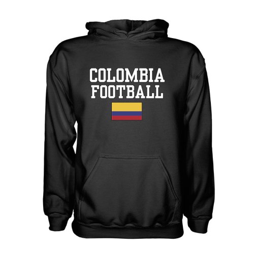 Colombia Football Hoodie - Black