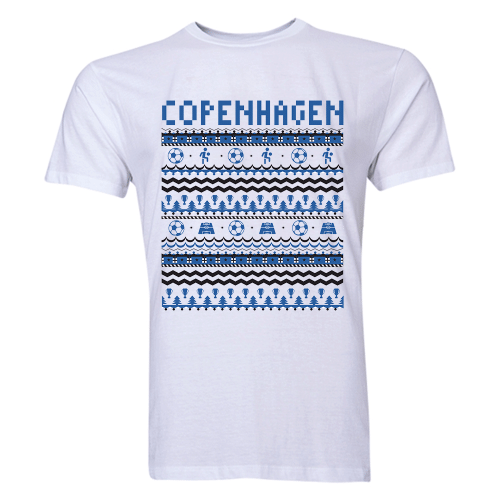 Copenhagen Christmas T-Shirt (White)