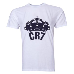 Cristiano Ronaldo CR7 Real Madrid T-Shirt (White)