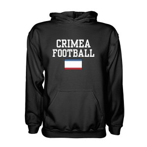 Crimea Football Hoodie - Black Crimea Football Hoodie - Black
