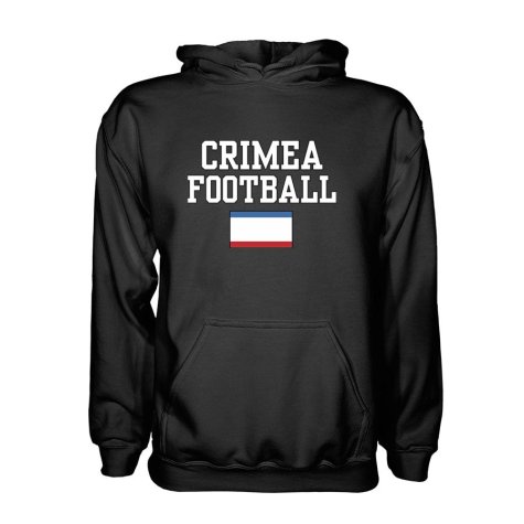 Crimea Football Hoodie - Black