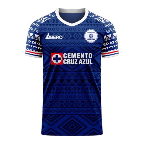 Cruz Azul 2024-2025 Home Concept Football Kit (Libero)