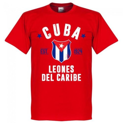 Cuba Established T-Shirt - Red