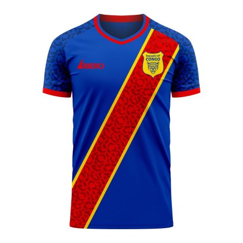 Republic of Congo 2024-2025 Home Concept Shirt (Libero) - Womens