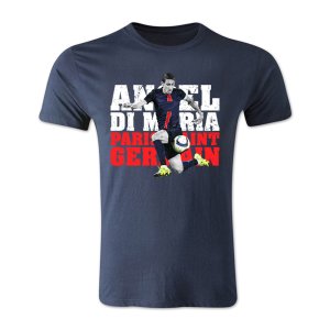 Angel Di Maria PSG T-Shirt (Navy) - Kids