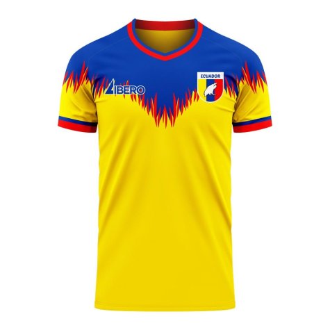 Ecuador 2024-2025 Home Concept Football Kit (Libero) - Womens