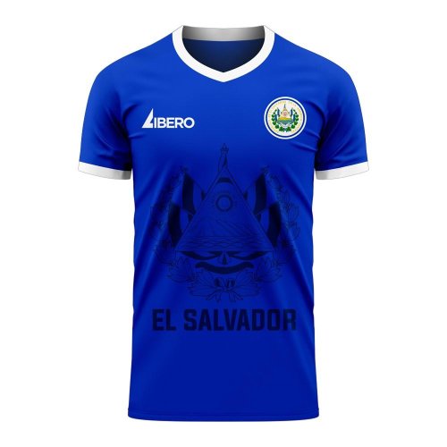 El Salvador 2024-2025 Home Concept Football Kit (Libero)