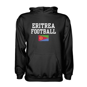 Eritrea Football Hoodie - Black Eritrea Football Hoodie - Black