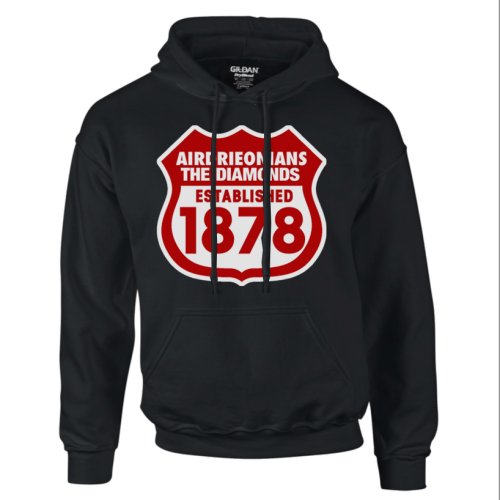 Airdrieonians Established 1888 Hoody (Black)