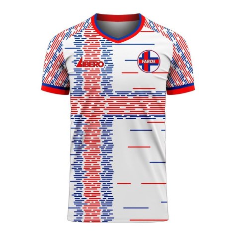 Faroe Islands 2024-2025 Home Concept Football Kit (Libero) - Baby