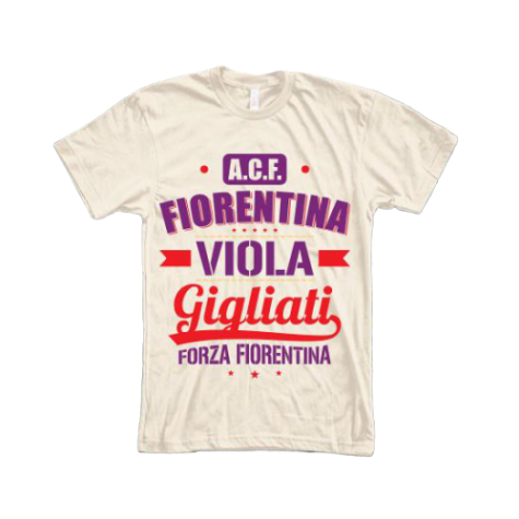 Forza Fiorentina T-Shirt (White)