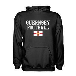 Guernsey Football Hoodie - Black Guernsey Football Hoodie - Black