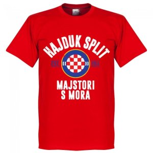 Hajduk Split Established T-Shirt - Red