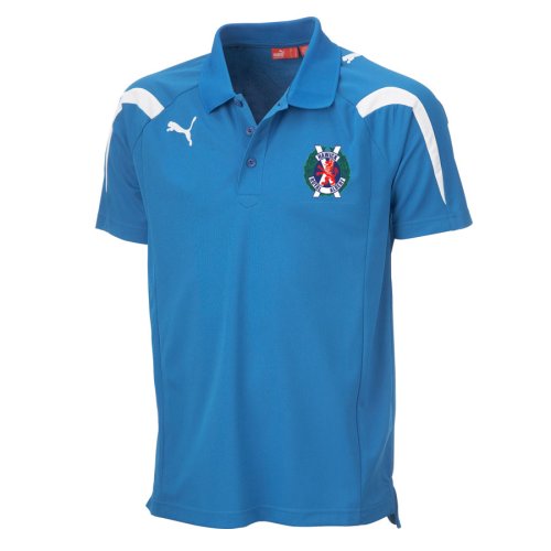 2012-13 Hawick Royal Albert Polo Shirt (Blue)