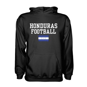 Honduras Football Hoodie - Black Honduras Football Hoodie - Black
