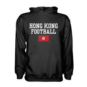 Hong Kong Football Hoodie - Black Hong Kong Football Hoodie - Black