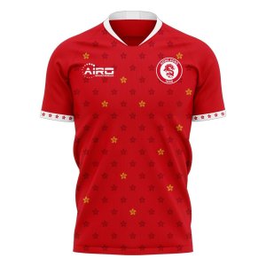 Hong Kong 2024-2025 Home Concept Football Kit (Libero) - Baby