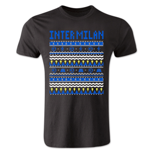 Inter Milan Christmas T-Shirt (Black)