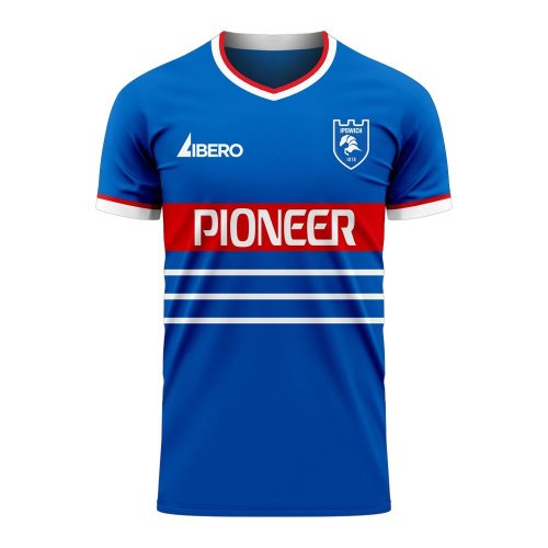 Ipswich 2024-2025 Home Concept Football Kit (Libero) - Womens