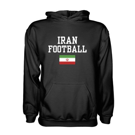 Iran Football Hoodie - Black