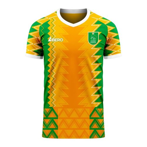 Ivory Coast 2024-2025 Home Concept Football Kit (Libero)