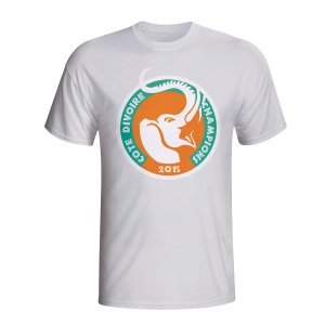 Ivory Coast 2015 African Nation Winners Tee (White)