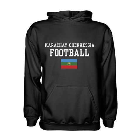 Karachay-Cherkessia Football Hoodie - Black