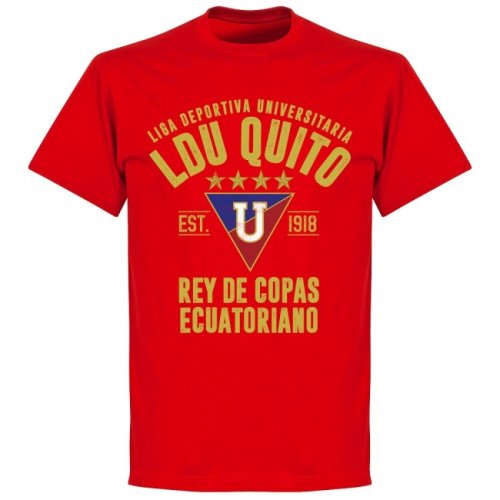 LDU Quito Established T-shirt - Red