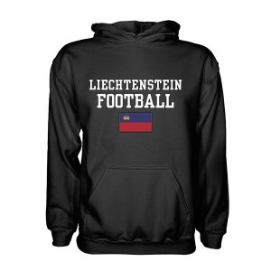 Liechtenstein Football Hoodie - Black Liechtenstein Football Hoodie - Black