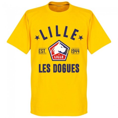 Lille Established T-Shirt - Yellow