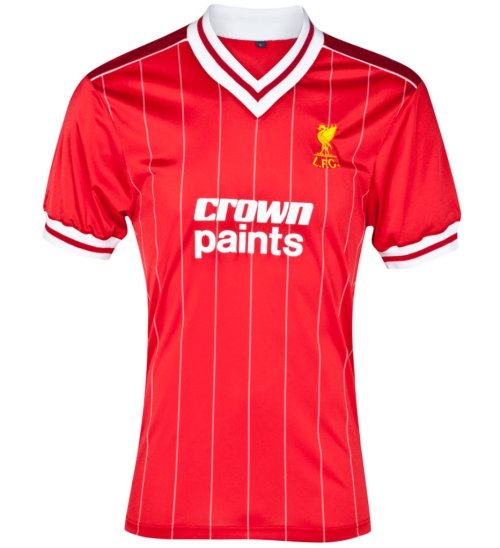 Score Draw Liverpool 1982 Home Shirt