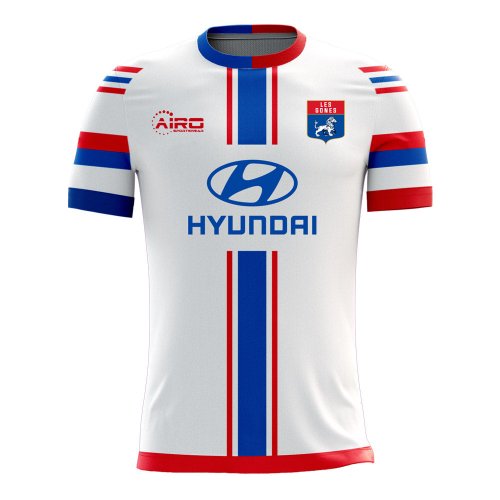 Lyon 2024-2025 Home Concept Football Kit (Airo)