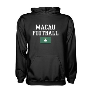 Macau Football Hoodie - Black Macau Football Hoodie - Black