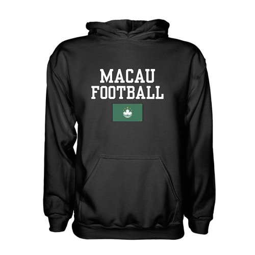 Macau Football Hoodie - Black