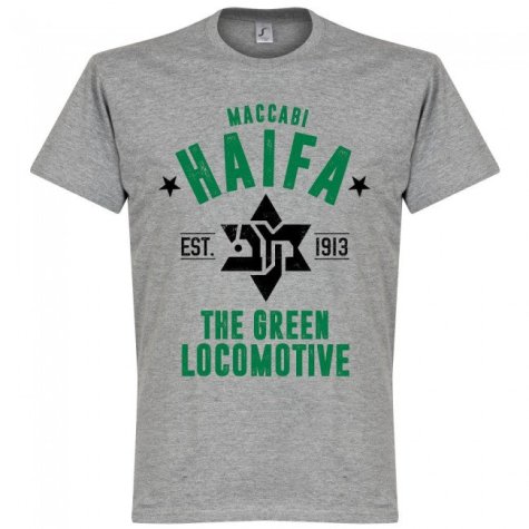 Maccabi Haifa Established T-Shirt - Grey