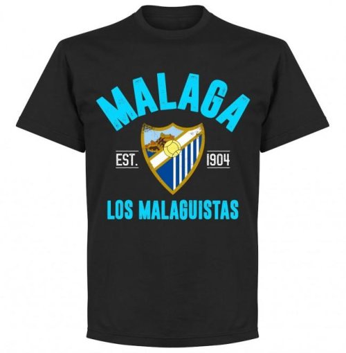 Malaga Established T-Shirt - Black