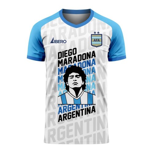 Diego Maradona Exclusive Concept Shirt (White)