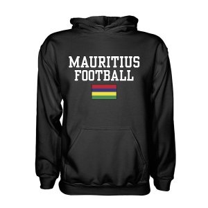 Mauritius Football Hoodie - Black Mauritius Football Hoodie - Black
