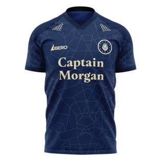 Millwall 2024-2025 Home Concept Football Kit (Libero) - Adult Long Sleeve