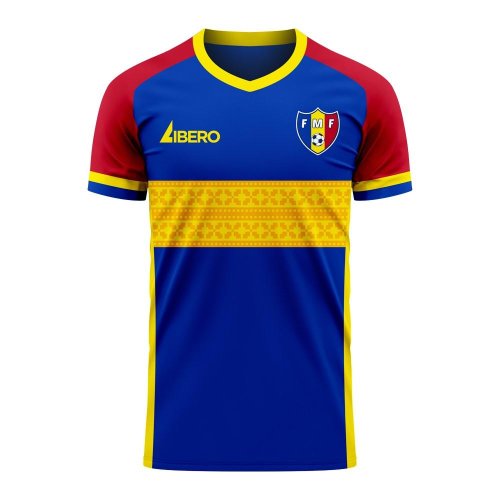 Moldova 2024-2025 Home Concept Football Kit (Libero)