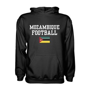 Mozambique Football Hoodie - Black Mozambique Football Hoodie - Black