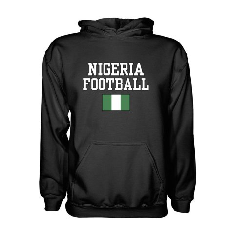 Nigeria Football Hoodie - Black
