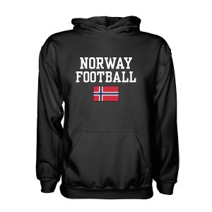 Norway Football Hoodie - Black Norway Football Hoodie - Black