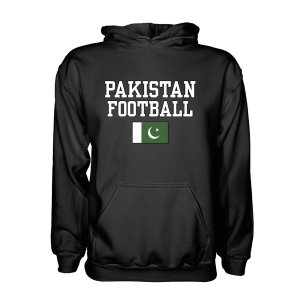 Pakistan Football Hoodie - Black Pakistan Football Hoodie - Black