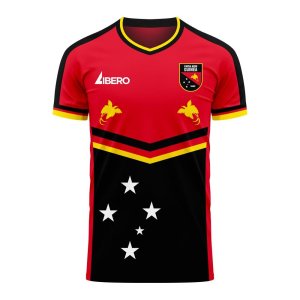 Papua New Guinea 2024-2025 Home Concept Football Kit (Libero) - Baby