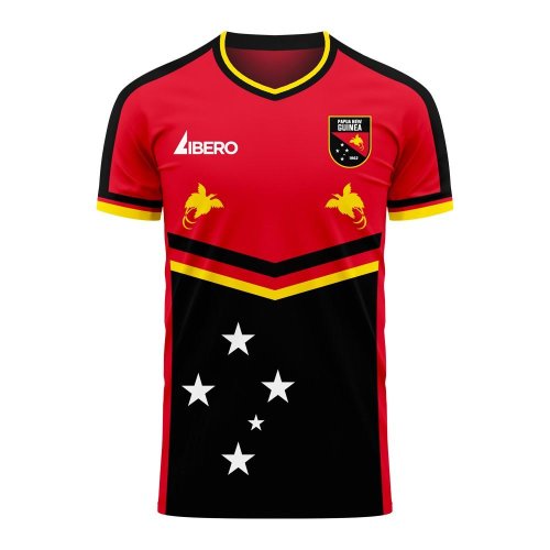 Papua New Guinea 2024-2025 Home Concept Football Kit (Libero) - Womens